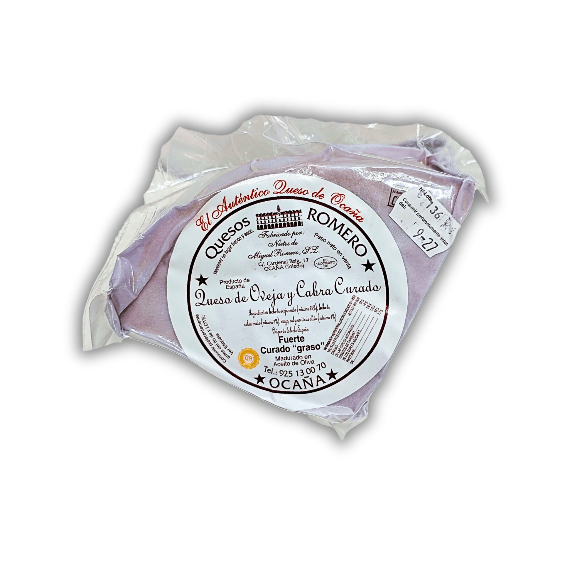 Queso Romero Ocaña Curado